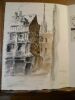 Aspects du vieux Rouen. 12 croquis gravés à l'eau-forte.. TIELEMANS, Emile Henri 