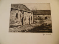 Vieux Sites d'Uccle, douze eaux-fortes originales et inédites par Jos Albert, Michel Bernier, Jean-Marie Bertrand, Maurice Brocas, Suzanne Cocq, Maurice Mareels, Paul-Auguste Masui, Henri Mortiaux, Kurt Peiser, Henri Quittelier, Charles Viane, Alfred Van Neste.