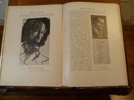 Charles Baudelaire. Illustrations d'après des documents du temps.. GAUTIER Féli