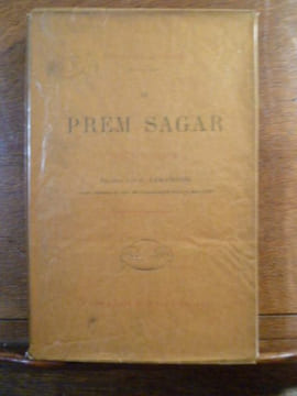Théologie hindoue Le Prem Sagar Océan d'amour traduit par E. Lamairesse, ancien ingénieur en chef des Établissements français dans l'Inde, traducteur ...