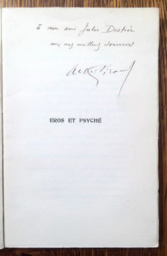 Eros et Psyché.. GIRAUD Albert.
