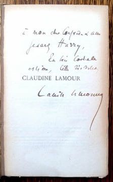Claudine Lamour. Nouvelle Edition.. LEMONNIER Camille.