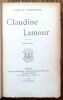 Claudine Lamour. Nouvelle Edition..  LEMONNIER Camille.