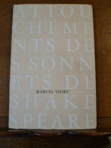 Attouchements des sonnets de Shakespeare. Précédés d'un argument.
