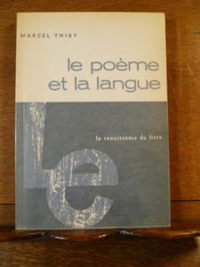 Le poème et la langue.