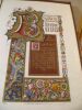 Recueil ou Alphabet de lettres initiales, historiques avec bordures et fleurons d'après le 14 et 15 siècles. . MIDOLLE Jean