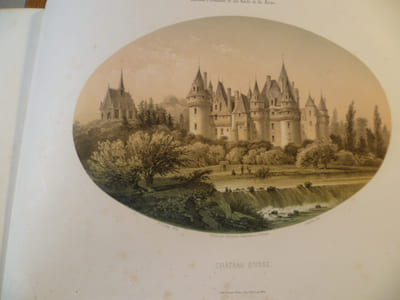 Album médaillon d'Orléans et des bords de la Loire. (15 lithographies).