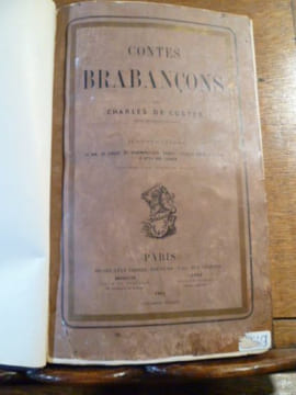 Contes Brabançons. Illustrations de MM. De Groux , De Schampheleer , Duwée , Félicien Rops , Van Camp & Otto von Thoren. Gravées par William Brown.. ...