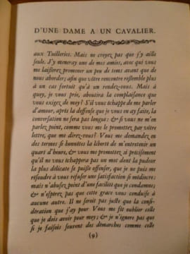 Treize lettres amoureuses d'une dame à un cavalier.. BOURSAULT Edme