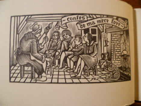 Histoires ou Contes du temps passé. Avec des Moralitez. Bois de jean Lébédeff. . PERRAULT