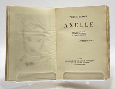 Axelle. Orné de dix-huit eaux-fortes et de dessins d'Emilien Dufour.