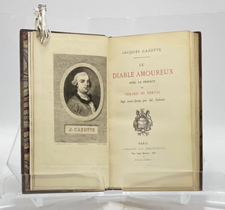 Le Diable amoureux. Avec la préface de Gérard de Nerval. Sept eaux-fortes par Ad. Lalauze.