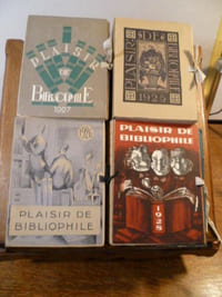 Plaisir de bibliophile. Gazette trimestrielle des amateurs de livres modernes. 16 numéros. Complet pour les années 1925 à 1928.