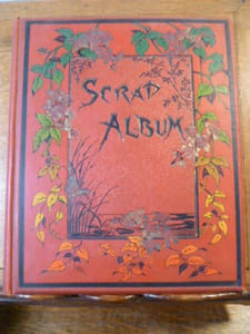 SCRAP ALBUM CHROMOLITHOGRAPHIES XIXème