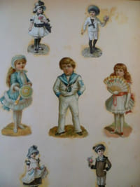 SCRAP ALBUM CHROMOLITHOGRAPHIES XIXème