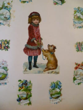 SCRAP ALBUM CHROMOLITHOGRAPHIES XIXème. undefined
