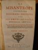 Le Misantrope : contenant differens discours sur les moeurs du siècle. Nouvelle édition, augmentée de plusieurs discours sur le caractère des esprits ...