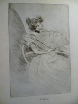 Henri Boutet. Pointes sèches. BOUTET Henri