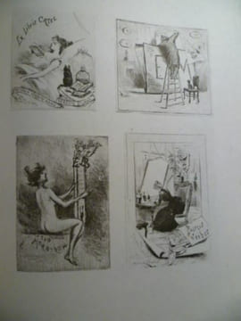 Henri Boutet. Pointes sèches. BOUTET Henri