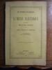 Les appareils de projection de lumière électrique en usage dans les armées. Emploi, histoire et description.. WEISSENBRUCH L.