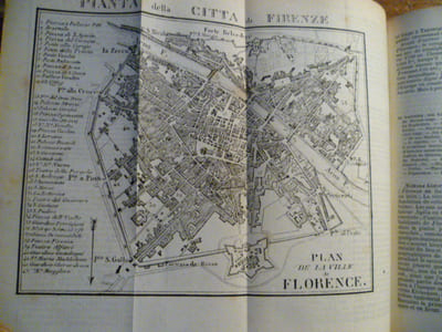 Nouveau guide du voyageur en Italie Edition Artaria de Milan.