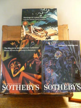 The Marvin & Janet Fishman Collection / German & Austrian Art / Paintings By Ludwig Meidner. 18 October 2000 - 3 Volumes -. FISHMAN Marvin & Janet