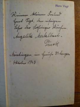 Volksfagen aus Lothringen.. Angelika MERKELBACH - PINCK Christine Gräfin von KALCKREUTH