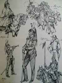 Psyché. Le miroir des belles choses. Revue bi-mensuelle mondaine de l'élégance et du home. Numéro spécial. Les uniformes de notre armée 1830 - 1930. 