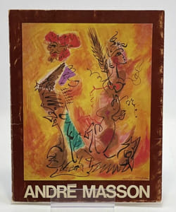 André Masson. Catalogue d'exposition au casino de Knokke avec envoi a.s. et 3 photographies d'oeuvres.