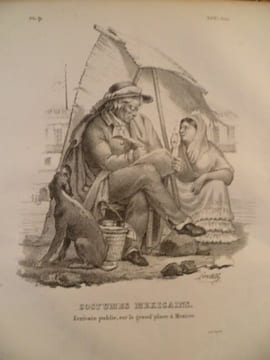 Costumes civils, militaires et religieux du Mexique. Dessinés d'après nature par C. Linati. Impimés à la Lithographie Royale de Jobard. . LINATI ...
