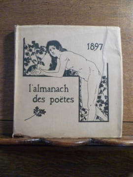 Almanach des poètes pour l'année 1897. . RASSENFOSSE GIDE VERHAREN REGNIER MAUCLAIR SOUZA FONTAINAS KAHN JAMMES VIELE-GRIFFIN.