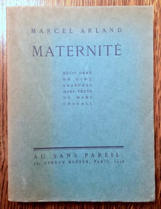 Maternité. Récit orné de cinq gravures hors texte de Marc Chagall.