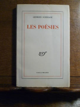 Les Poésies. . SCHEHADE Georges.