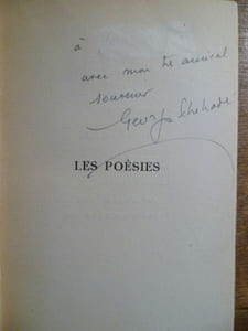 Les Poésies.