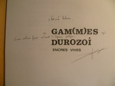 Gammes. . DUROZOI Gérard. 