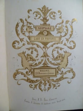 Keepsake de l'Art en Province,. Dédié aux jeunes personnes : illustré de gravures anglaises et de dessins au trait, d'après M. Dufour. . undefined