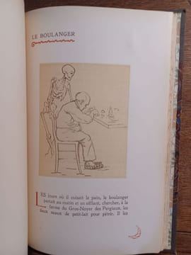 Marionnettes rustiques montrant les bonnes petites gens à leurs métiers, en douze contes avec dessins de Armand Rassenfosse. . DELATTRE Louis.