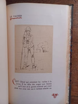 Marionnettes rustiques montrant les bonnes petites gens à leurs métiers, en douze contes avec dessins de Armand Rassenfosse. . DELATTRE Louis.
