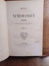 Revue de la numismatique belge Tome VI. 
