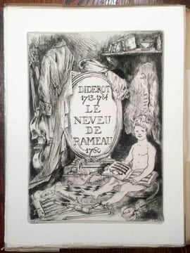 Le Neveu de Rameau, d'après le manuscrit original publié par Georges Monval. Préface de M. Louis Barthou de l'Académie Française. Illustrations de ...