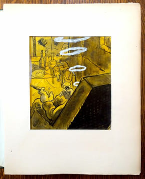 Un homme coupé en tranches. Avec dix-huit eaux-fortes gravées par l'auteur..  BRULLER Jean.
