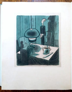Un homme coupé en tranches. Avec dix-huit eaux-fortes gravées par l'auteur..  BRULLER Jean.