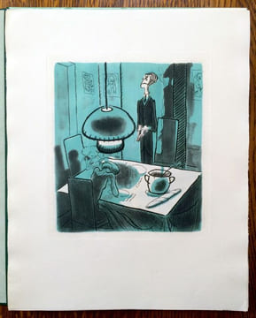 Un homme coupé en tranches. Avec dix-huit eaux-fortes gravées par l'auteur..  BRULLER Jean.
