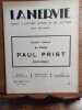 La Nervie. Revue illustrée d'Arts et de Lettres. I 1932. Numéro spécial consacré au poète paul Prist. Anthologie. . Emile LECOMTE  Paul PRIST. 