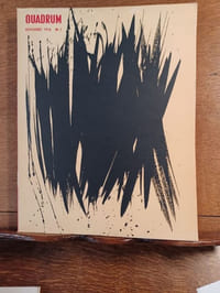 QUADRUM. " Revue internationale d'art moderne ". Novembre 1956 N°2. 