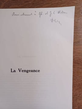 La Vengeance. . Aug. LEY. 