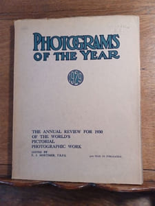Photograms of the year, 1929, the annual review for 1930 of the world's pictorial photographic work. 