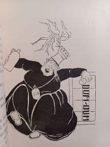 L'Agonie d'Albion. Avec de nombreuses caricatures de Monsieur Haringus lui-même.