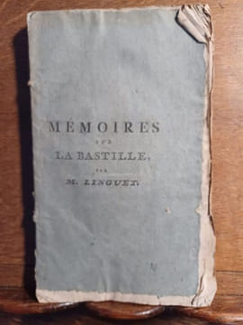 Mémoires sur la Bastille.. LINGUET Simon-Nicolas-Henri.