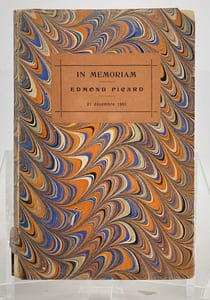 In Memoriam. Manifestation du 21 décembre 1901 en l'honneur de Me Edmond Picard.